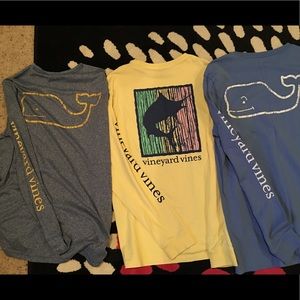 Vineyard Vines long sleeve Ts